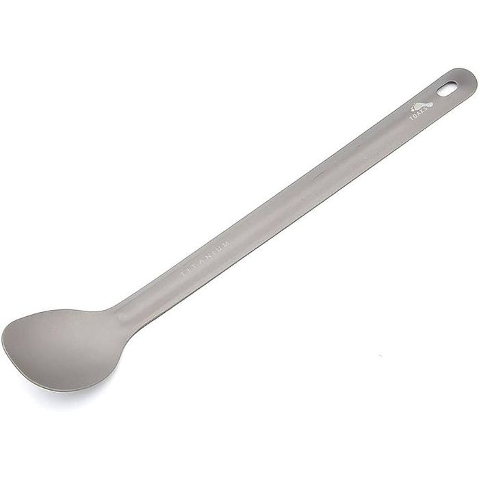 Dlouhá přenosná kempingová lžíce